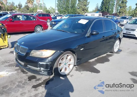 2007 BMW 335I from USA, damaged, VIN WBAVB73597KY60121